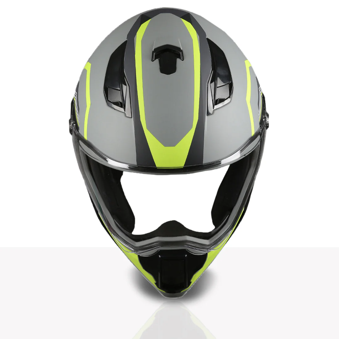 TVS Racing Anti Matter Full Face Helmet for Bike & Motorcycle Riders # -DOT & ISI Certified-Lightweight ABS Shell, UV Resistant-Ventilated Comfort Liner, Quick-Release Visor & Chin Strap - Image 107