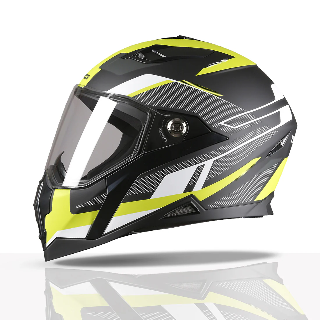 TVS Racing Anti Matter Full Face Helmet for Bike & Motorcycle Riders # -DOT & ISI Certified-Lightweight ABS Shell, UV Resistant-Ventilated Comfort Liner, Quick-Release Visor & Chin Strap - Image 39