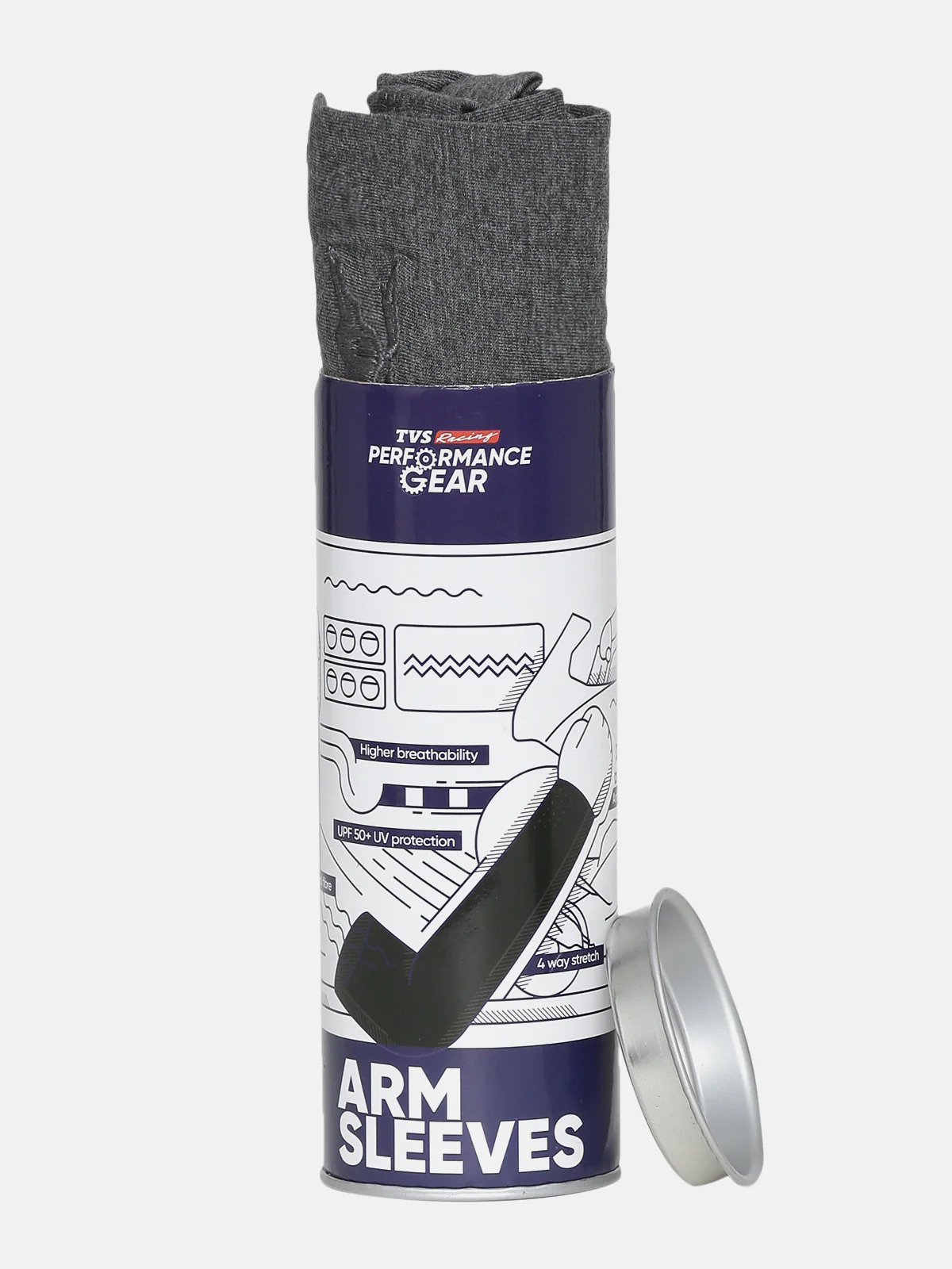 TVS Racing Arm Sleeves - Color: Black - Image 11