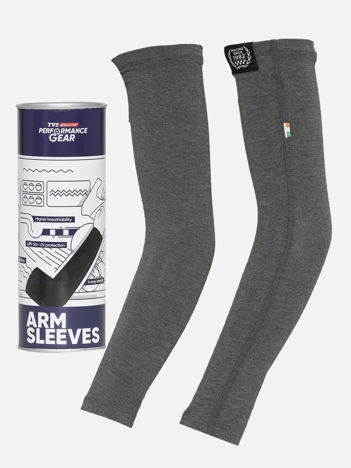 TVS Racing Arm Sleeves - Color: Black - Image 7