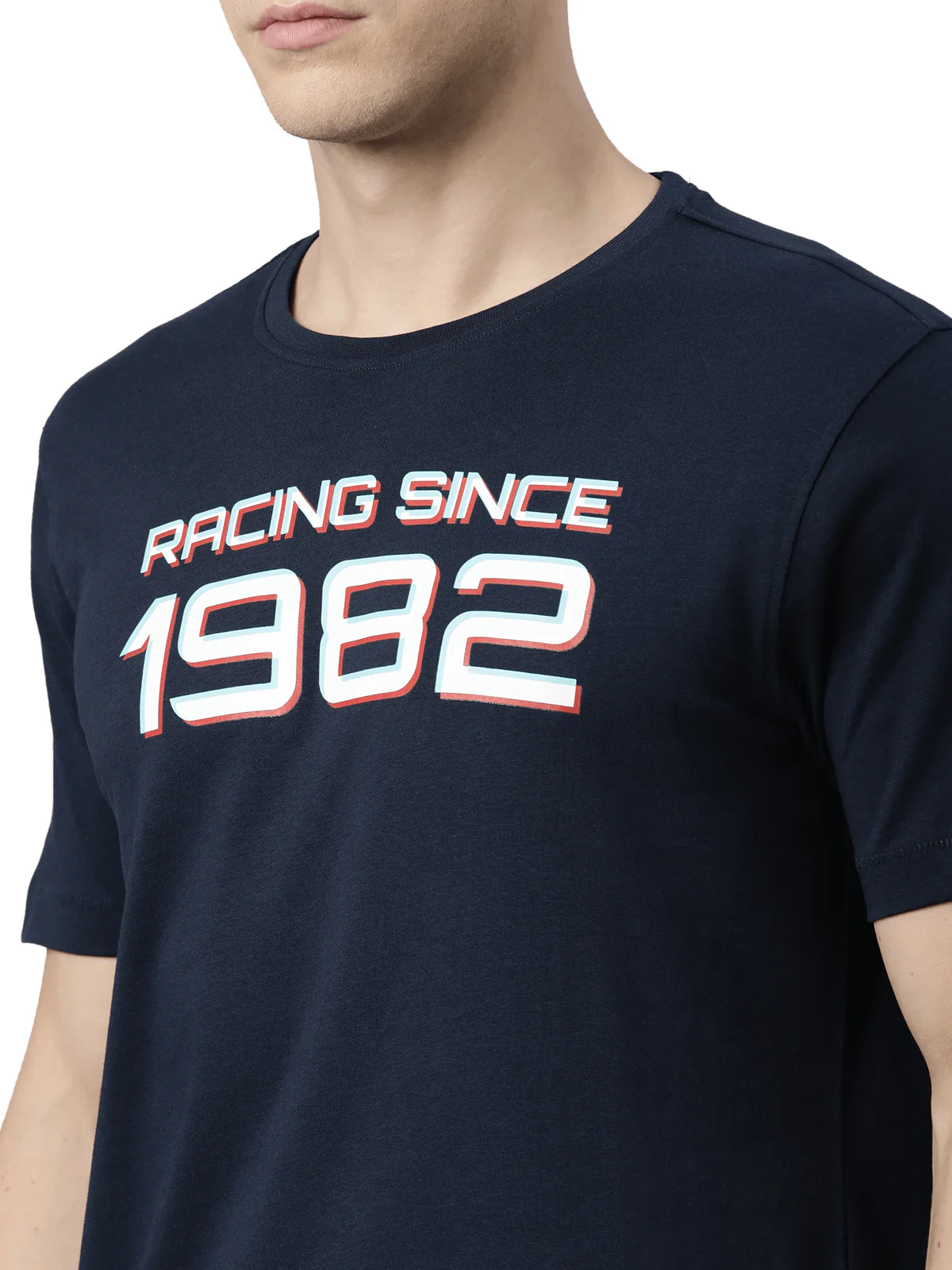 TVS Racing Classic Round Neck Cotton T-Shirt for Men - Image 7