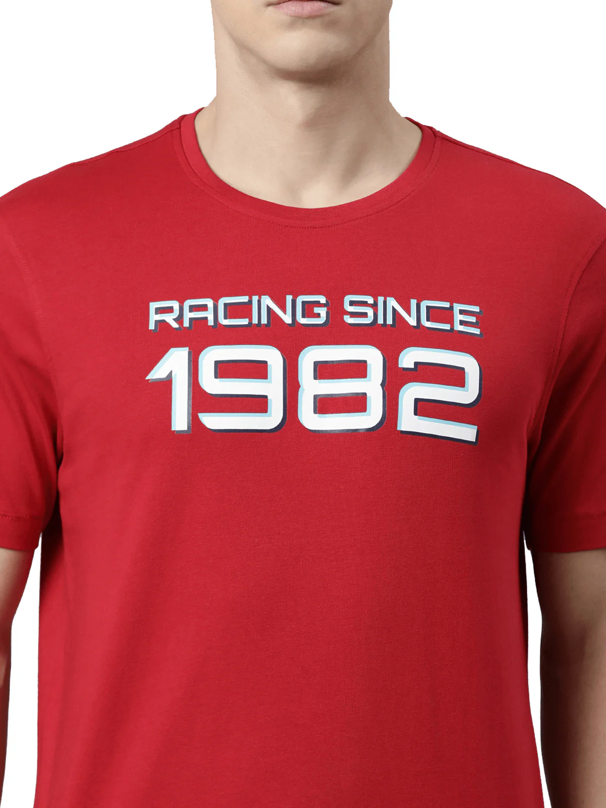 TVS Racing Classic Round Neck Cotton T-Shirt for Men - Image 9