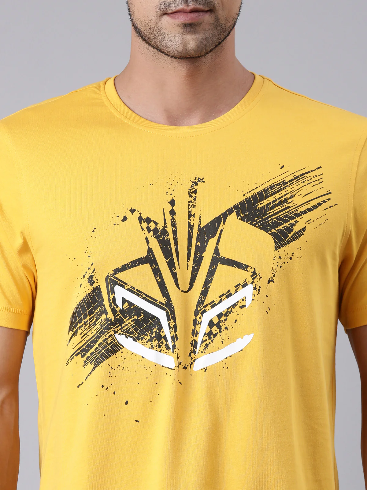 TVS Racing Fury Yellow Cyborg Crew neck T Shirt - Image 6