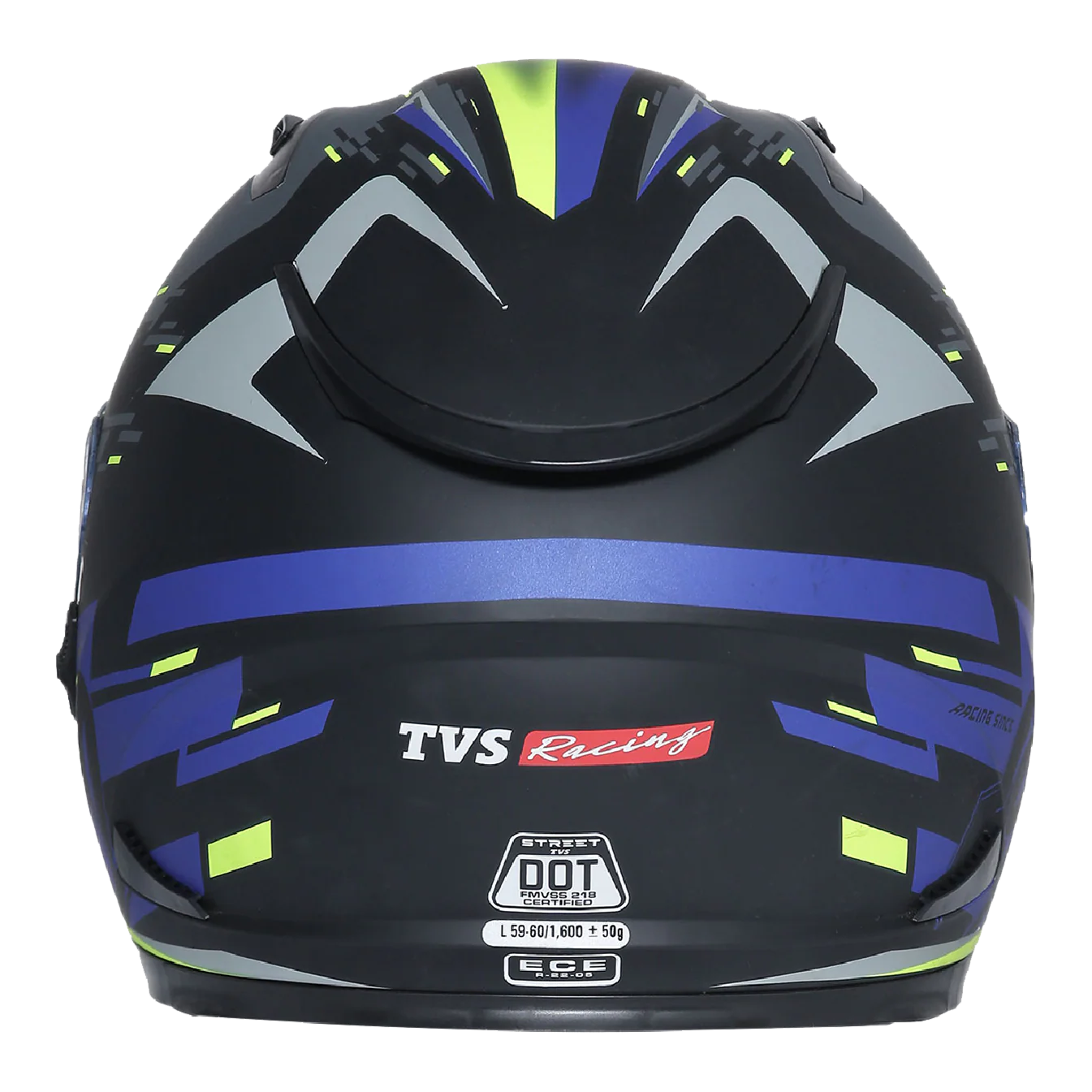 TVS Racing Helmet for Men – Anti-Fog Pin-Lock, Aerodynamic Design & DOT/ISI/ECE Certified – Premium Bike Helmet with Secure Fastening - Image 10