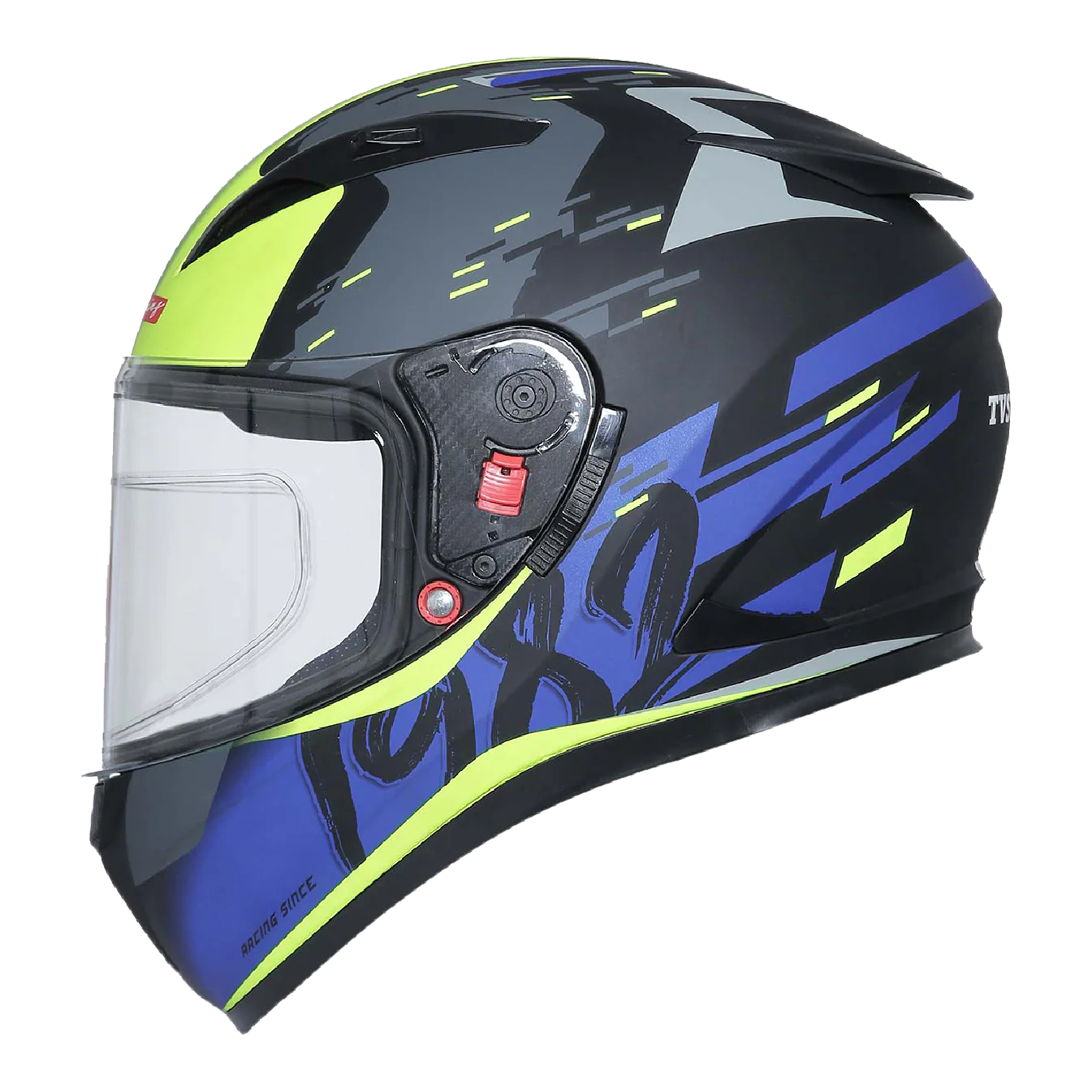 TVS Racing Helmet for Men – Anti-Fog Pin-Lock, Aerodynamic Design & DOT/ISI/ECE Certified – Premium Bike Helmet with Secure Fastening - Image 6