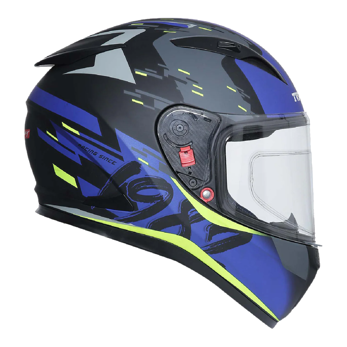 TVS Racing Helmet for Men – Anti-Fog Pin-Lock, Aerodynamic Design & DOT/ISI/ECE Certified – Premium Bike Helmet with Secure Fastening - Image 7