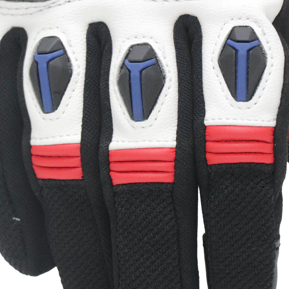 TVS Racing City Riding Gloves for Men – Hard SONIC Protected, Touch Screen Compatible, & Visor Wiper Fingertips – Premium Bike Gloves for Riding Comfort (Black) - Image 12