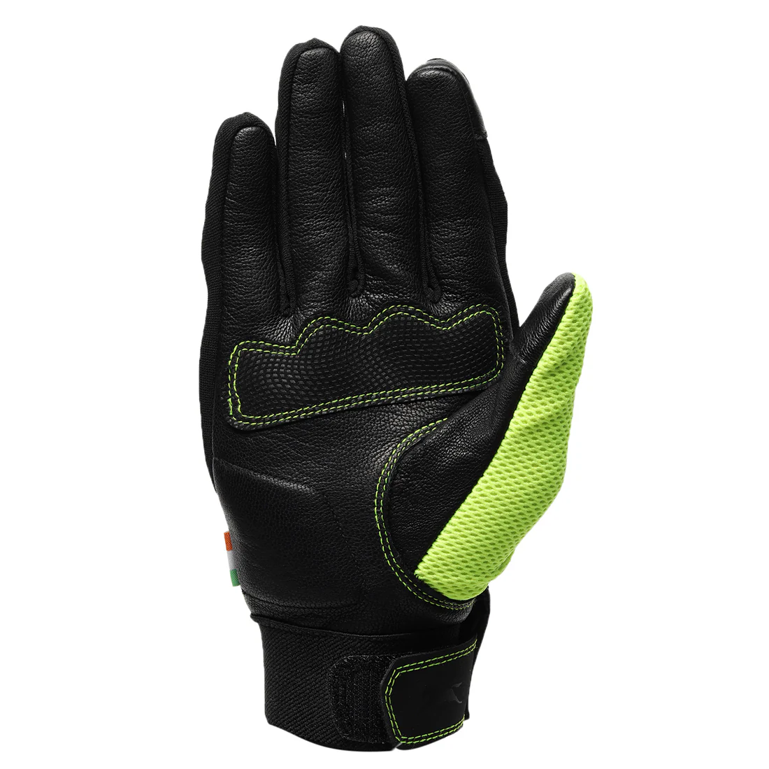 TVS Racing Xplorer Riding Gloves for Men – TPR Protected, Touch Screen Compatible, & Visor Wiper Fingertips – Premium Bike Gloves for Riding Comfort (Neon) - Image 5