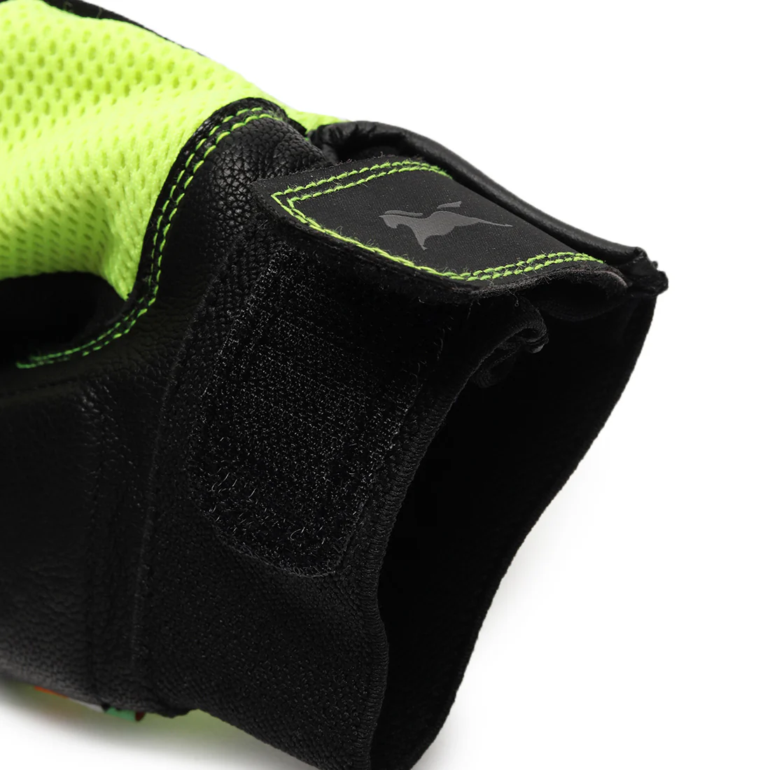 TVS Racing Xplorer Riding Gloves for Men – TPR Protected, Touch Screen Compatible, & Visor Wiper Fingertips – Premium Bike Gloves for Riding Comfort (Neon) - Image 8