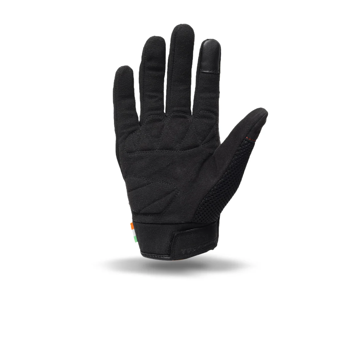 TVS Racing Rogue Riding Gloves | TPR Knuckle Guard | Touchscreen Fingertip | Airmesh Panels | Micro Suede Grip | 3mm Palm Padding | Velcro Strap | Motorcycle & Bike Riding Gloves - Image 5
