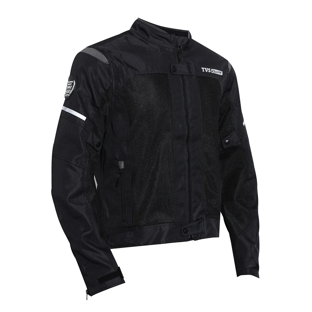 TVS Racing Street Striker Jacket Red/Black  Superior Protection & Style - Image 23