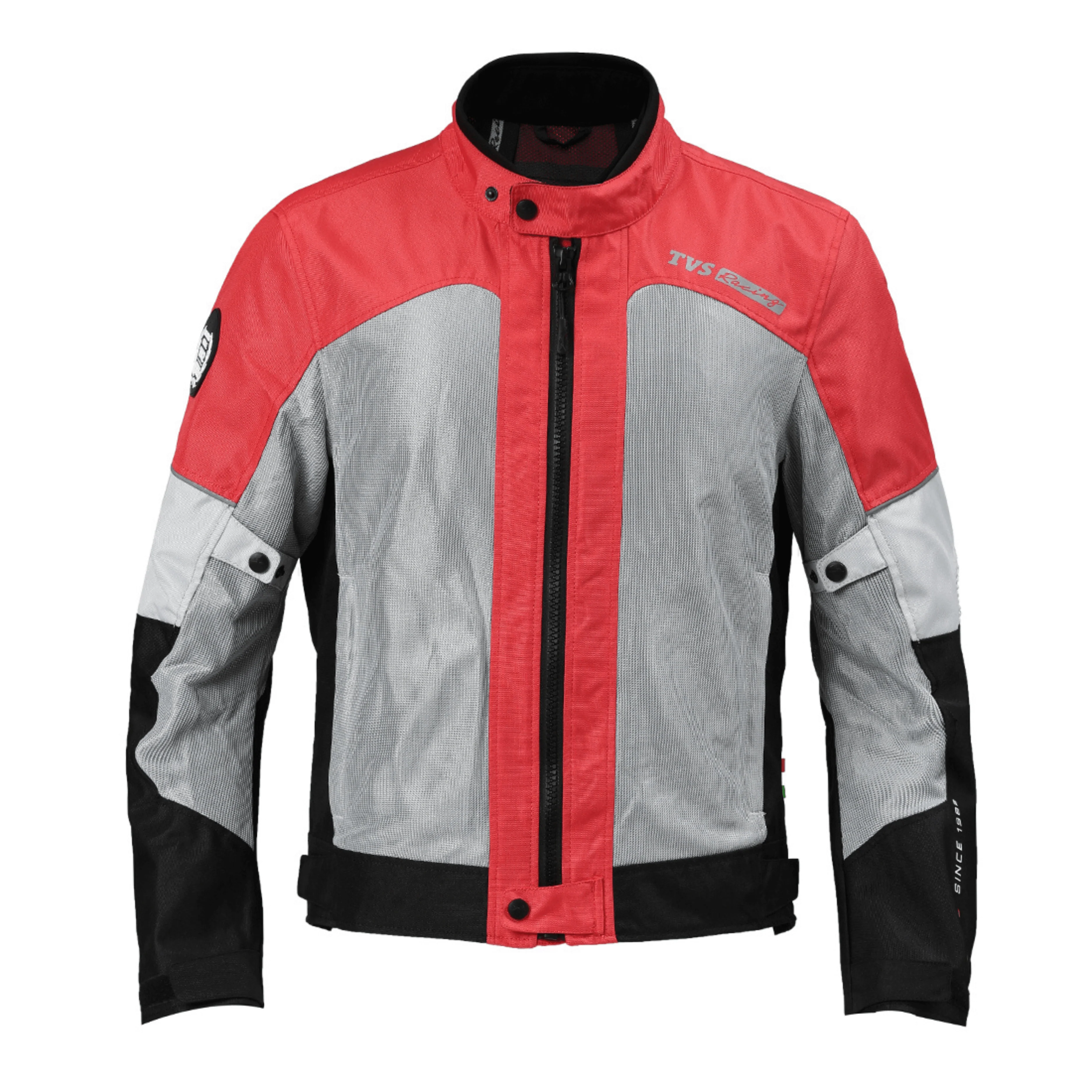 TVS Racing Street Striker Jacket Red/Black  Superior Protection & Style - Image 37