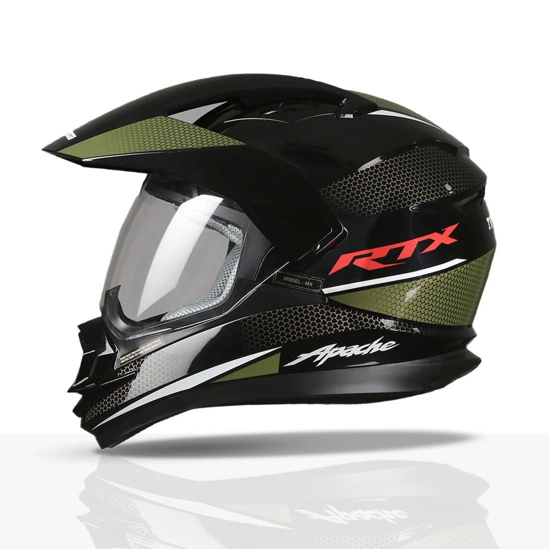TVS Apache RTX Dual Sports Helmet - Image 18