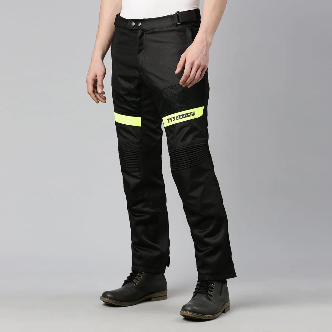 Trail Blazer Riding Pant Black/Neon Premium Protection for Riders - Image 2