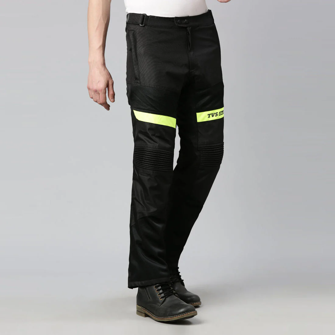 Trail Blazer Riding Pant Black/Neon Premium Protection for Riders - Image 3