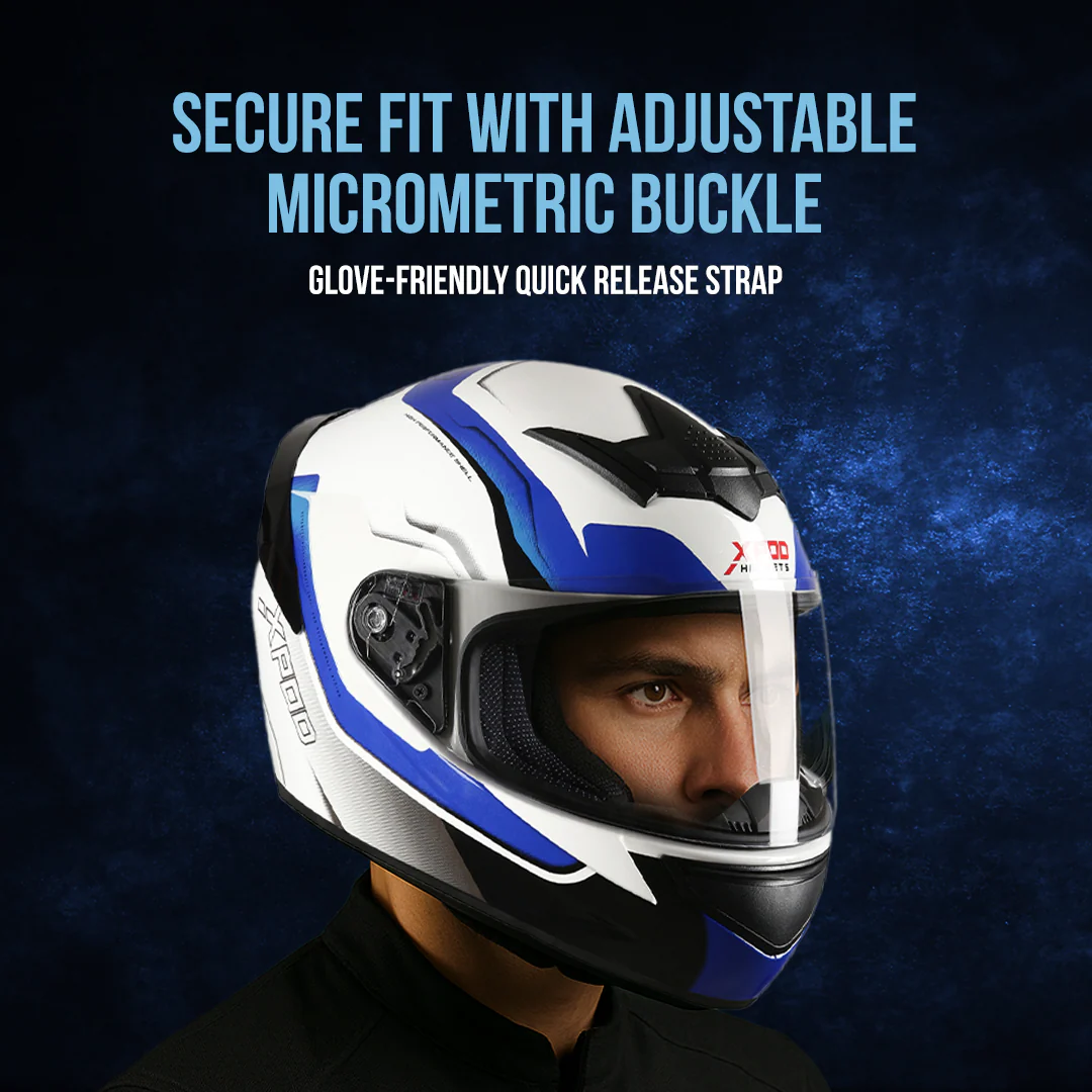 TVS XPOD Helmet - Stylish Full Face Protection - Image 10