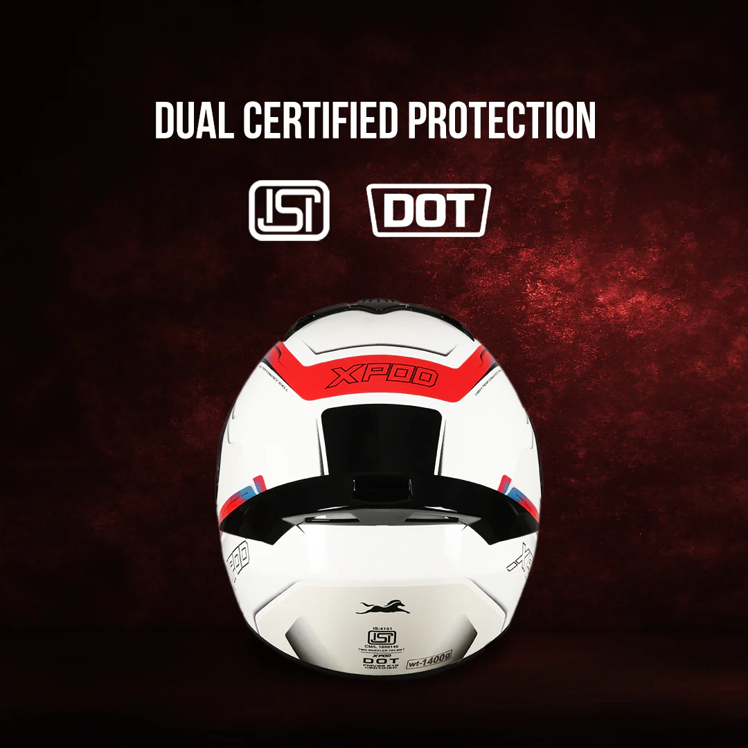 TVS XPOD Helmet - Stylish Full Face Protection - Image 17