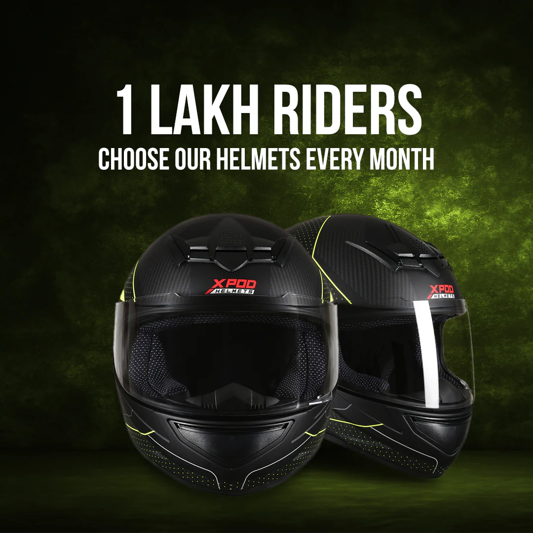 TVS XPOD Helmet - Stylish Full Face Protection - Image 26