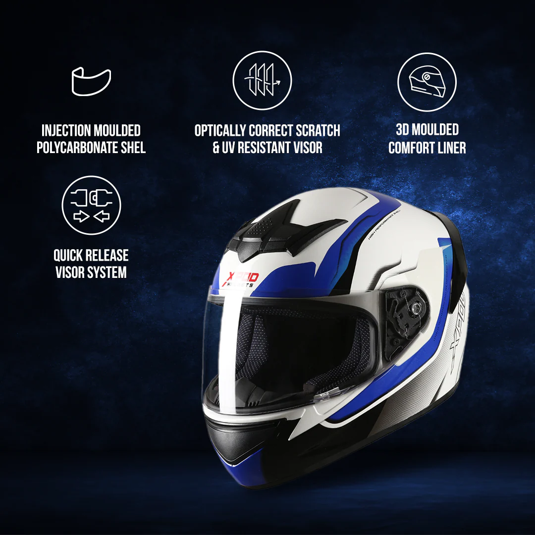 TVS XPOD Helmet - Stylish Full Face Protection - Image 3