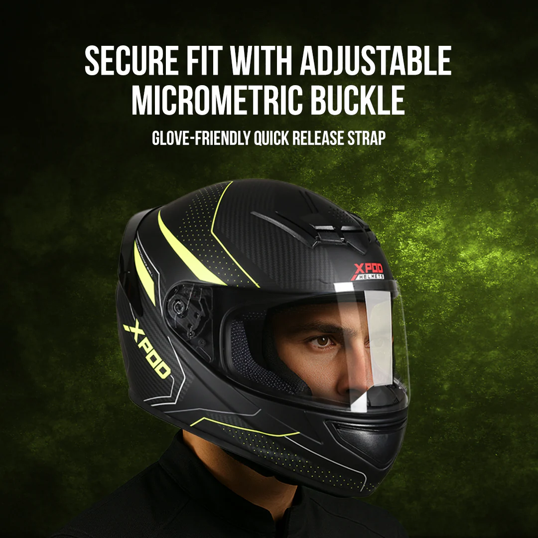 TVS XPOD Helmet - Stylish Full Face Protection - Image 34