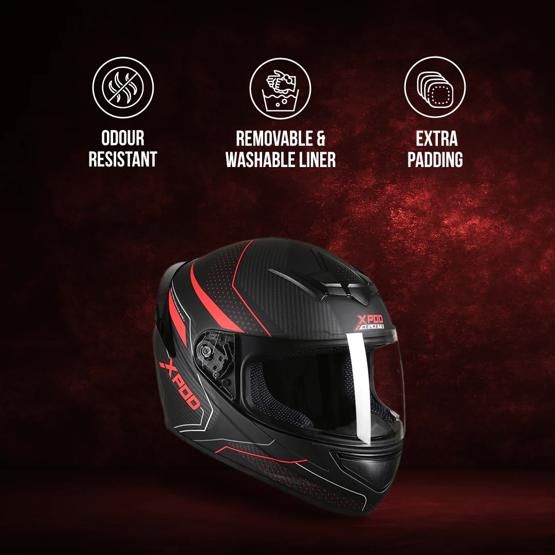 TVS XPOD Helmet - Stylish Full Face Protection - Image 44