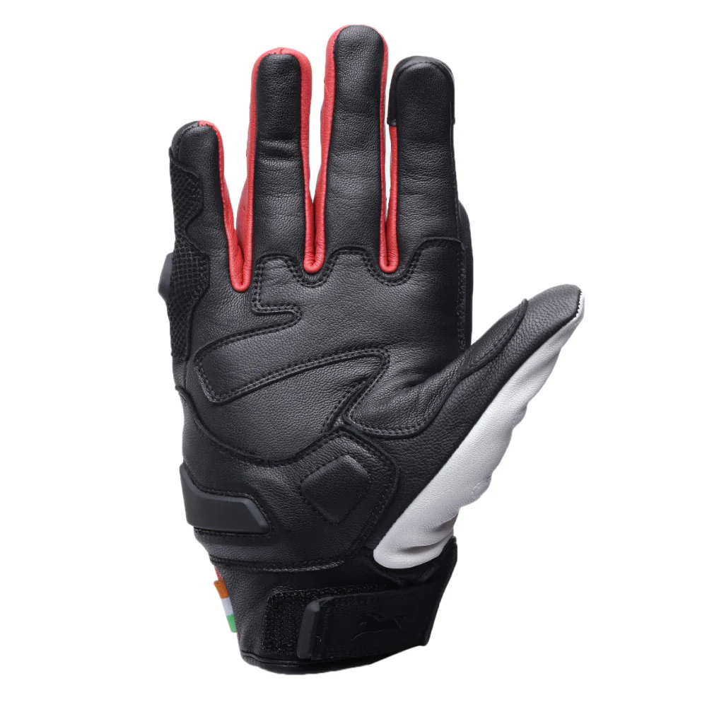 TVS Racing Race Riding Gloves for Men – Thermo-Plastic Rubber Protected, Touch Screen Compatible, & Visor Wiper Fingertips – Premium Bike Gloves for Off Roads - Image 3