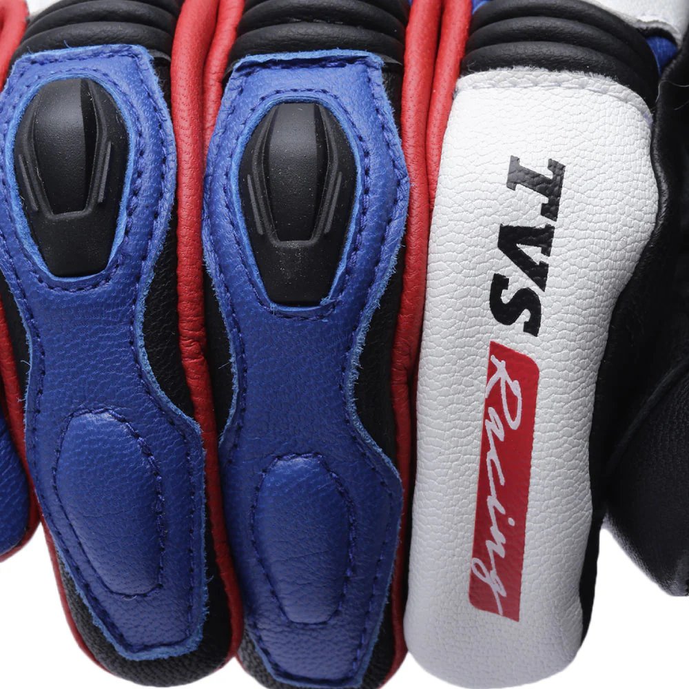 TVS Racing Race Riding Gloves for Men – Thermo-Plastic Rubber Protected, Touch Screen Compatible, & Visor Wiper Fingertips – Premium Bike Gloves for Off Roads - Image 5