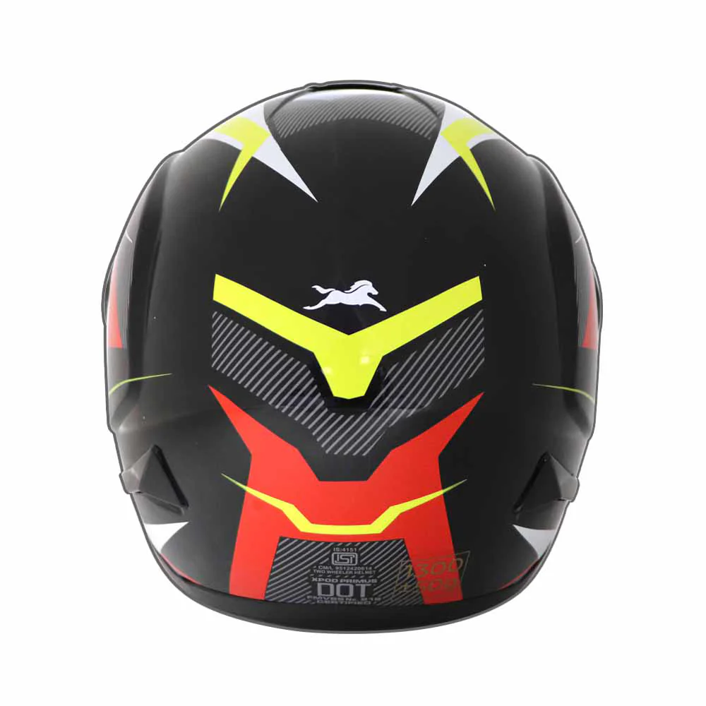 TVS XPOD Helmet Dual Color Tone with Full Face Protection - Image 12
