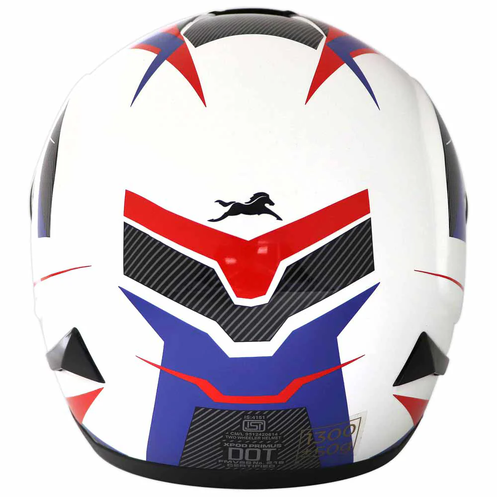 TVS XPOD Helmet Dual Color Tone with Full Face Protection - Image 30