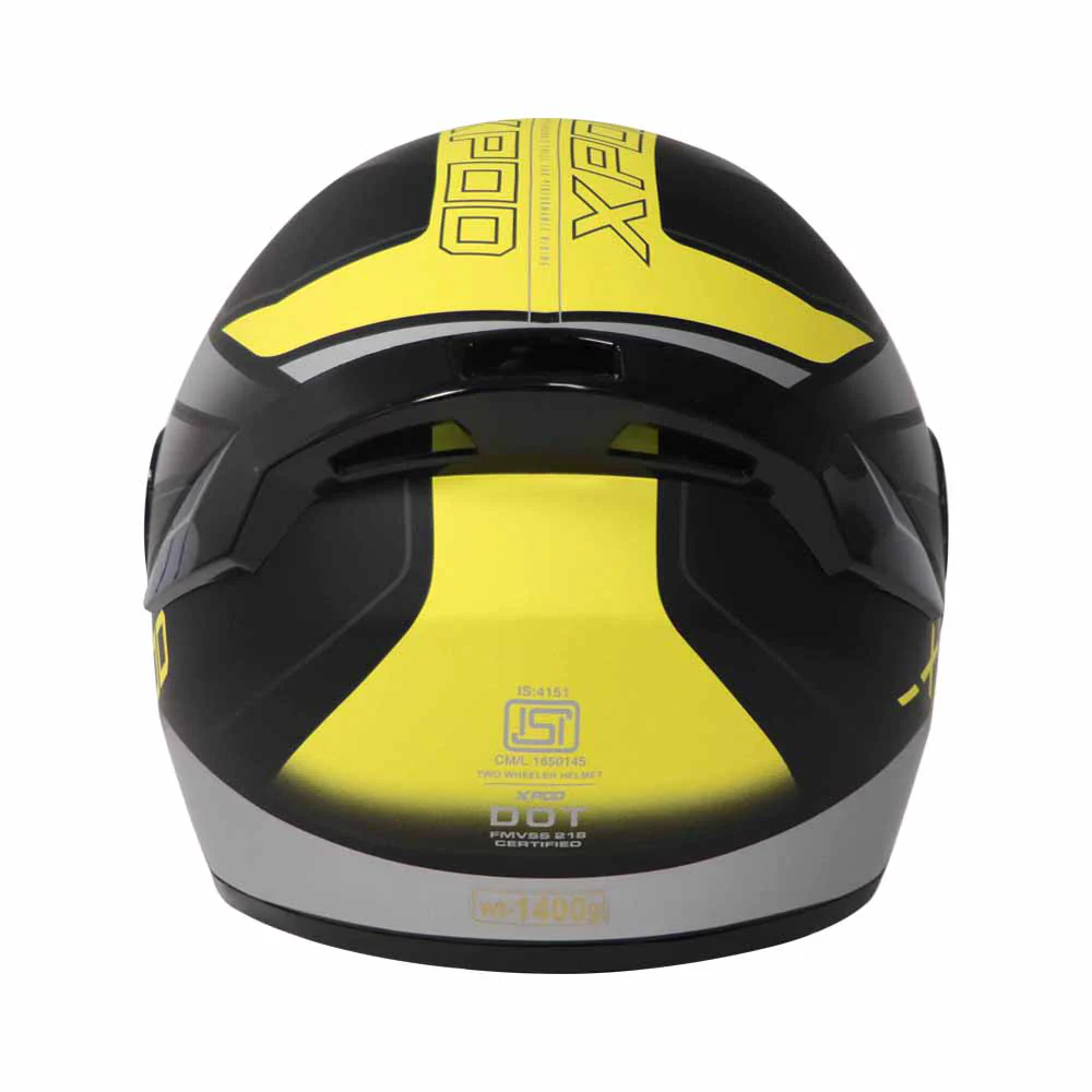 TVS XPOD Helmet Dual Color Tone with Full Face Protection - Image 48