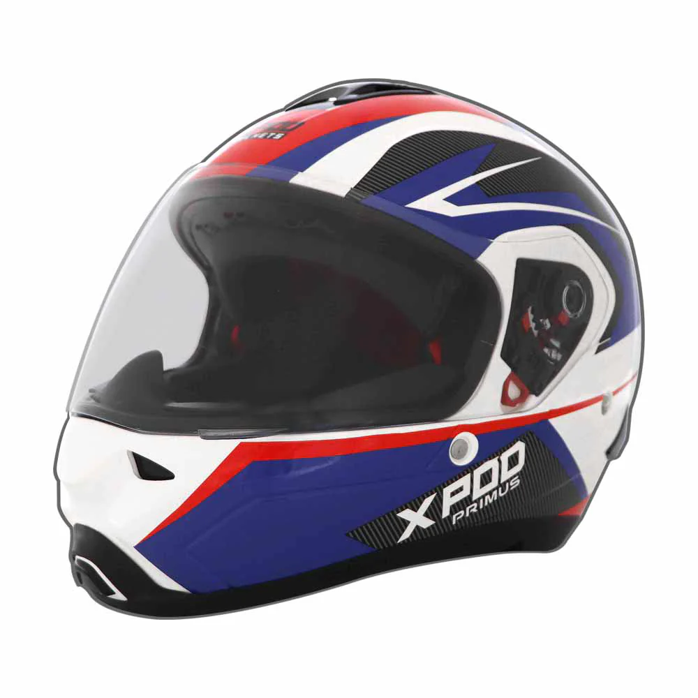 Xpod Primus Single Visor Helmet Blue  Sleek and Comfortable - Image 6