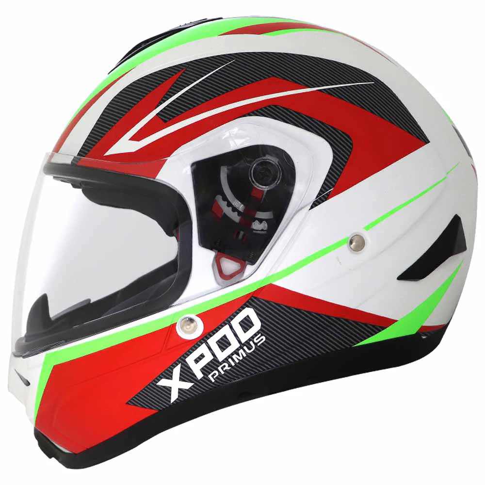 TVS XPOD Primus Helmet Single Visor White - Secure Ride Gear - Image 7