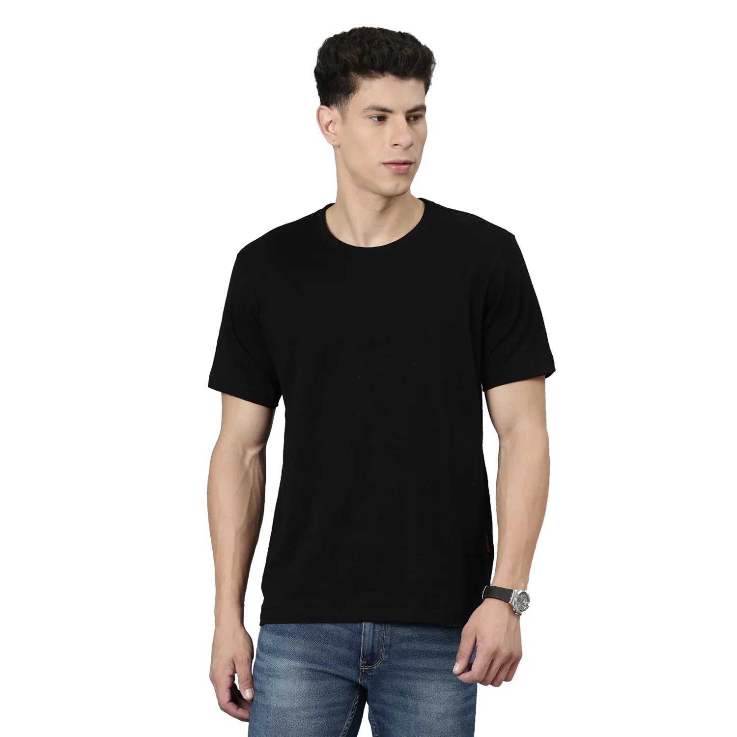 TVS Racing Crew Neck Solid Slub Tee - Image 8