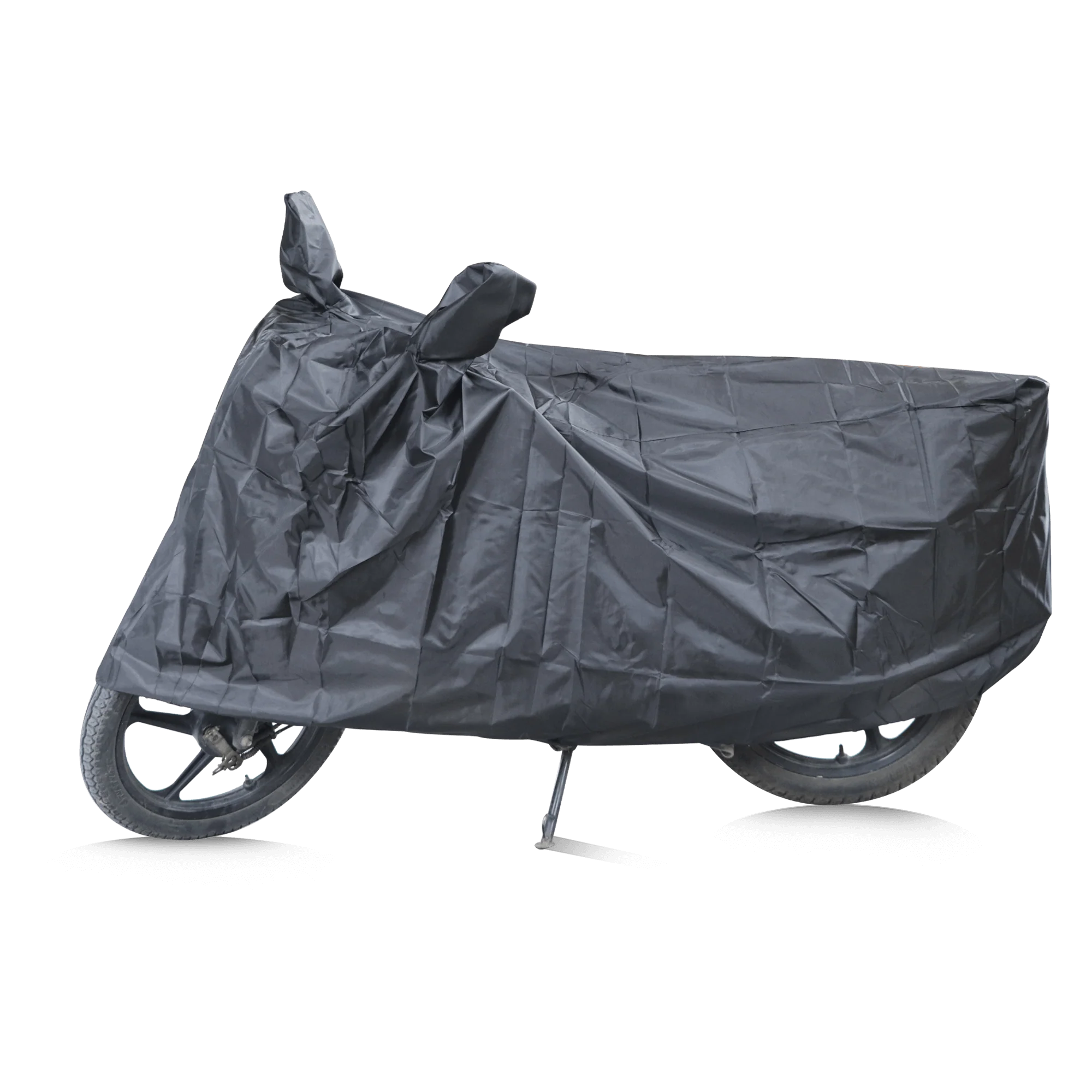 TVS Vehicle Cover Black Without Elastic -Weather Protection - Image 2