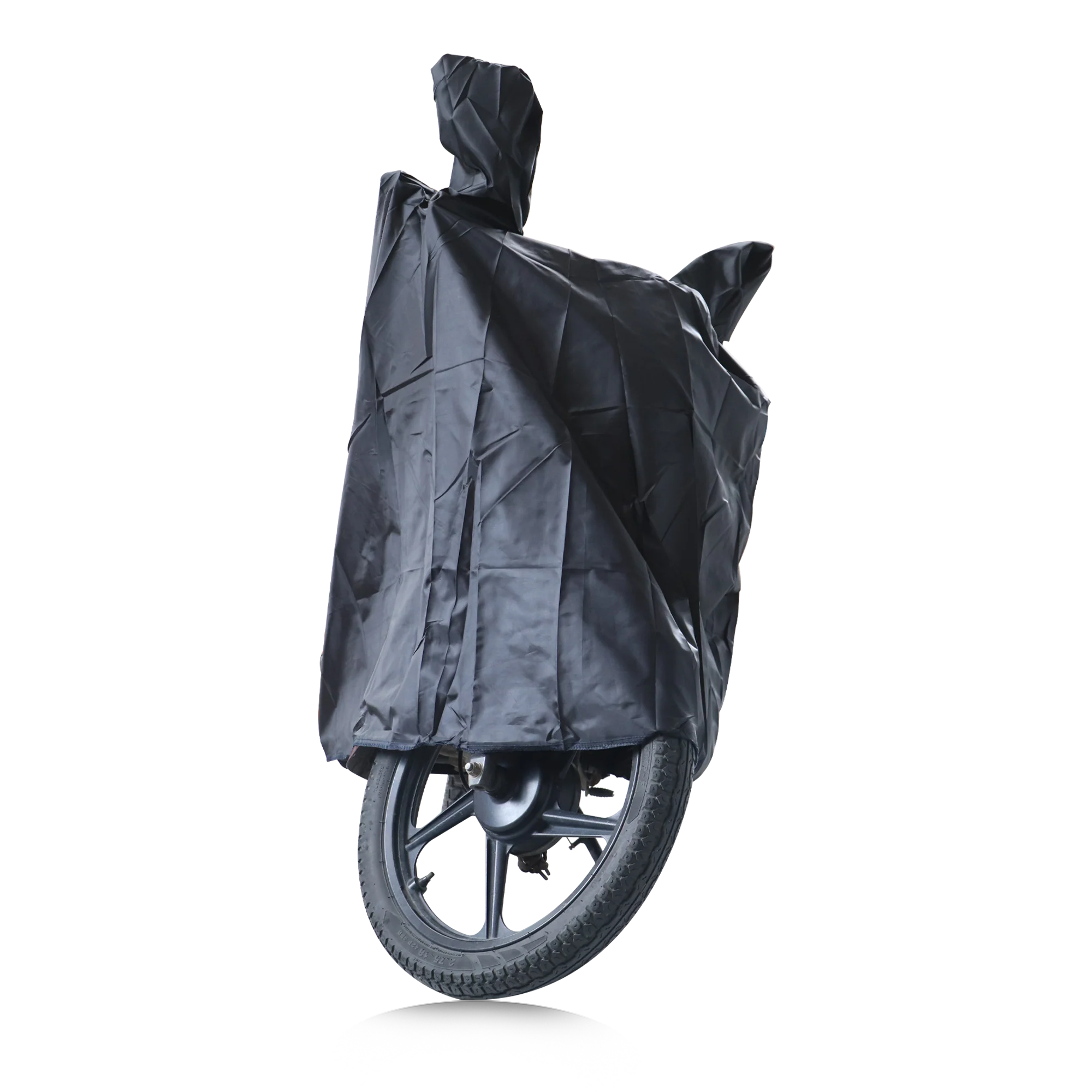 TVS Vehicle Cover Black Without Elastic -Weather Protection - Image 6