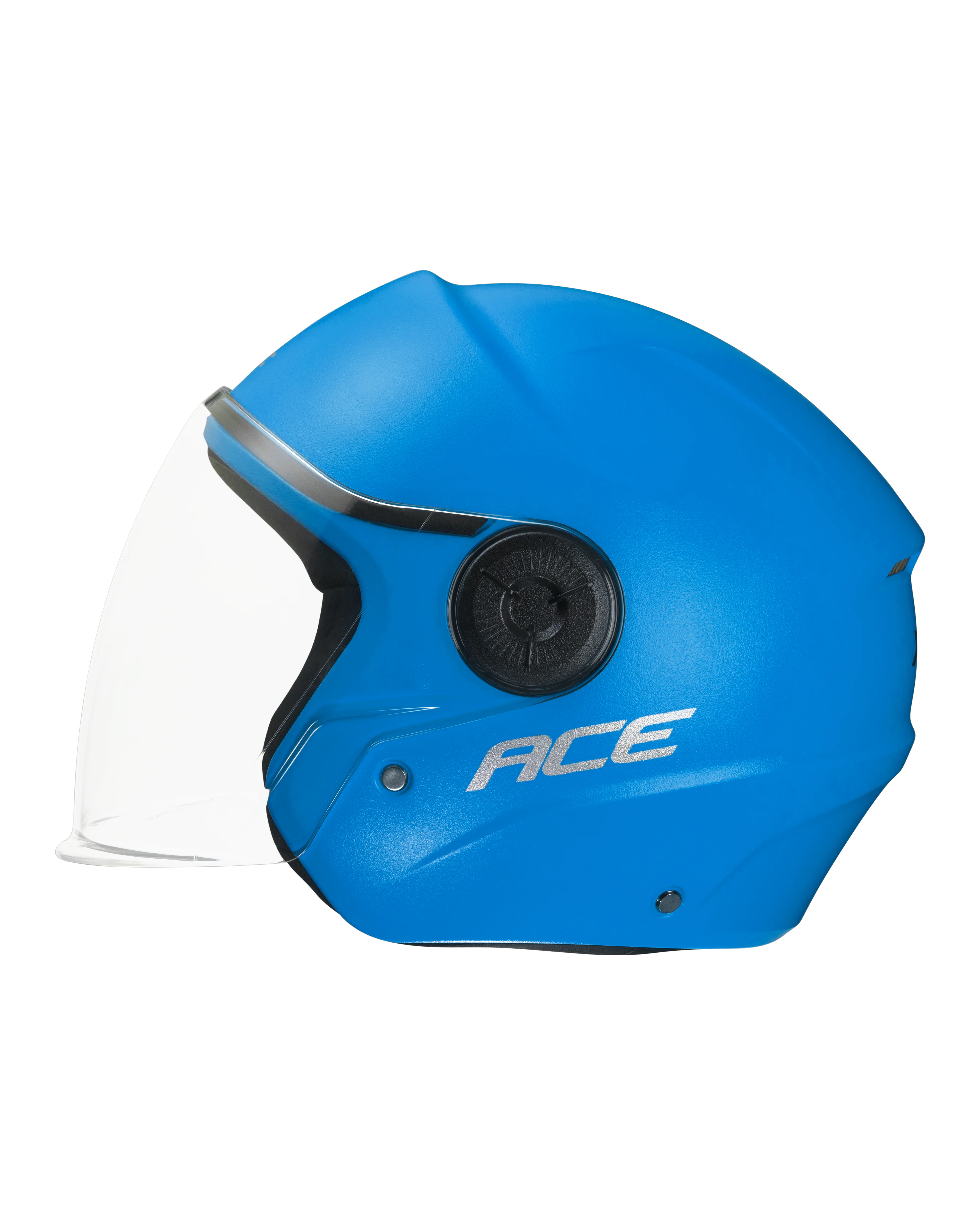 Xtrac Ace Open Face Helmet – ISI Certified Half Face Bike Helmet with ABS Shell, Clear Visor & Comfortable Padding - Image 13