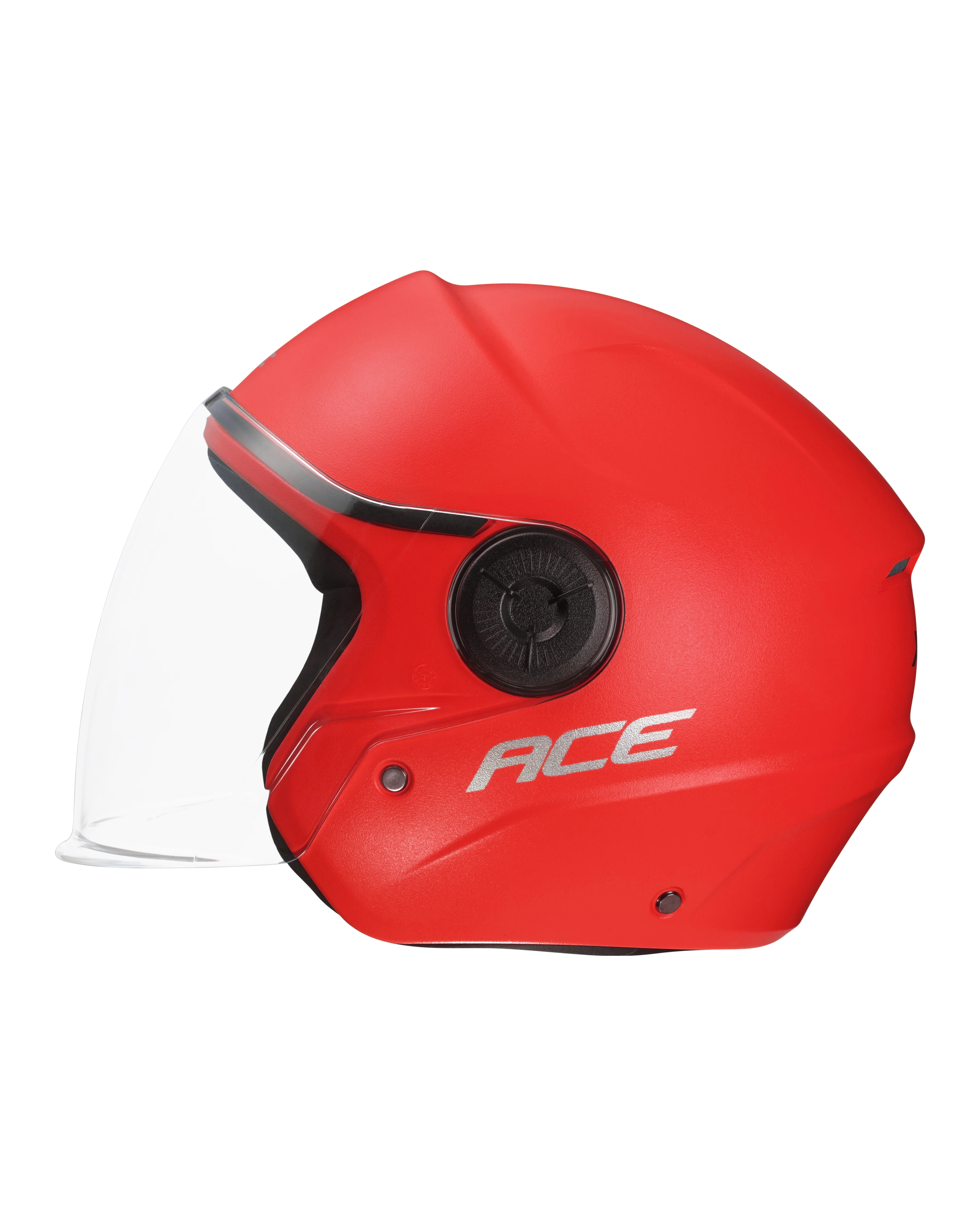 Xtrac Ace Open Face Helmet – ISI Certified Half Face Bike Helmet with ABS Shell, Clear Visor & Comfortable Padding - Image 19