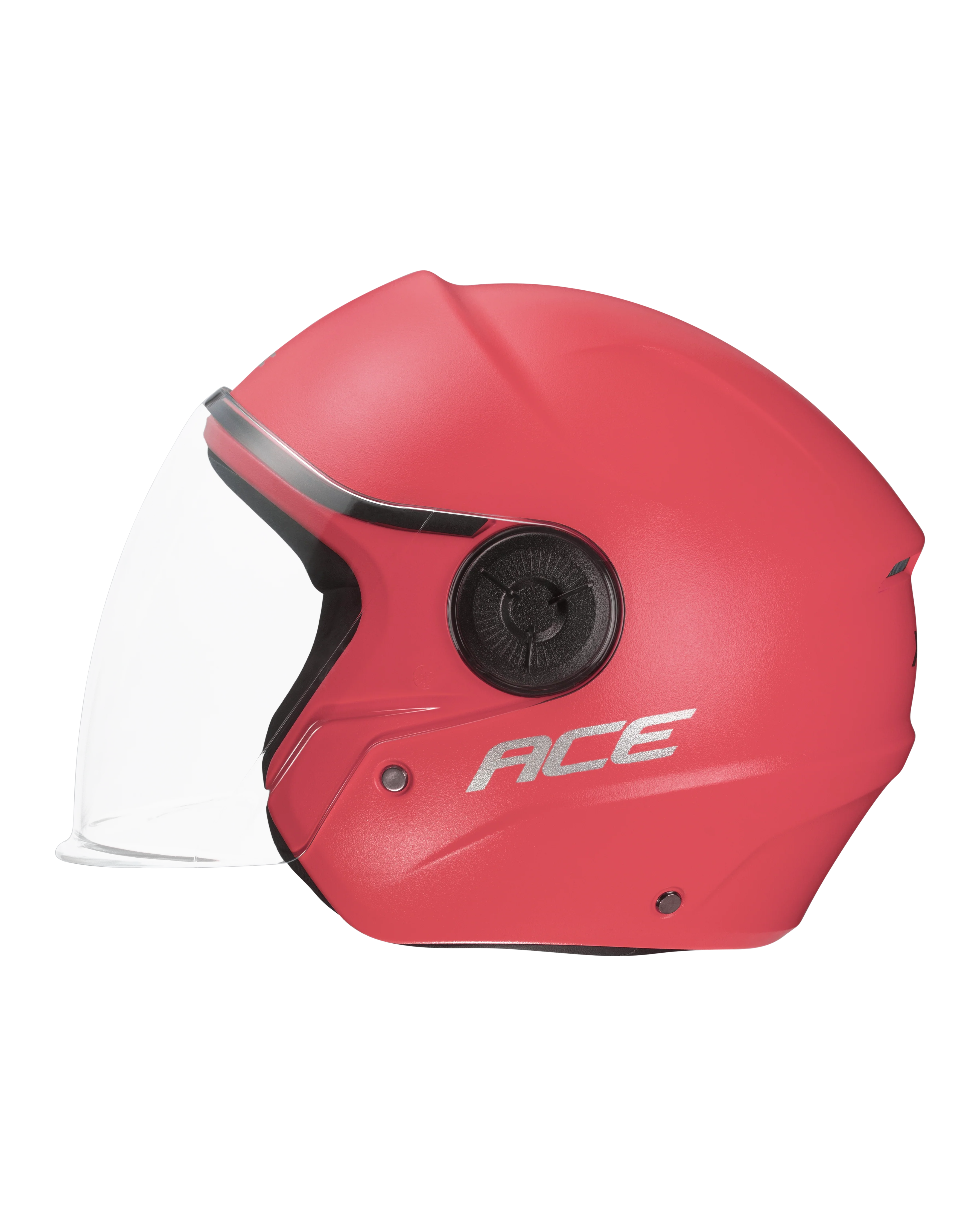 Xtrac Ace Open Face Helmet – ISI Certified Half Face Bike Helmet with ABS Shell, Clear Visor & Comfortable Padding - Image 26