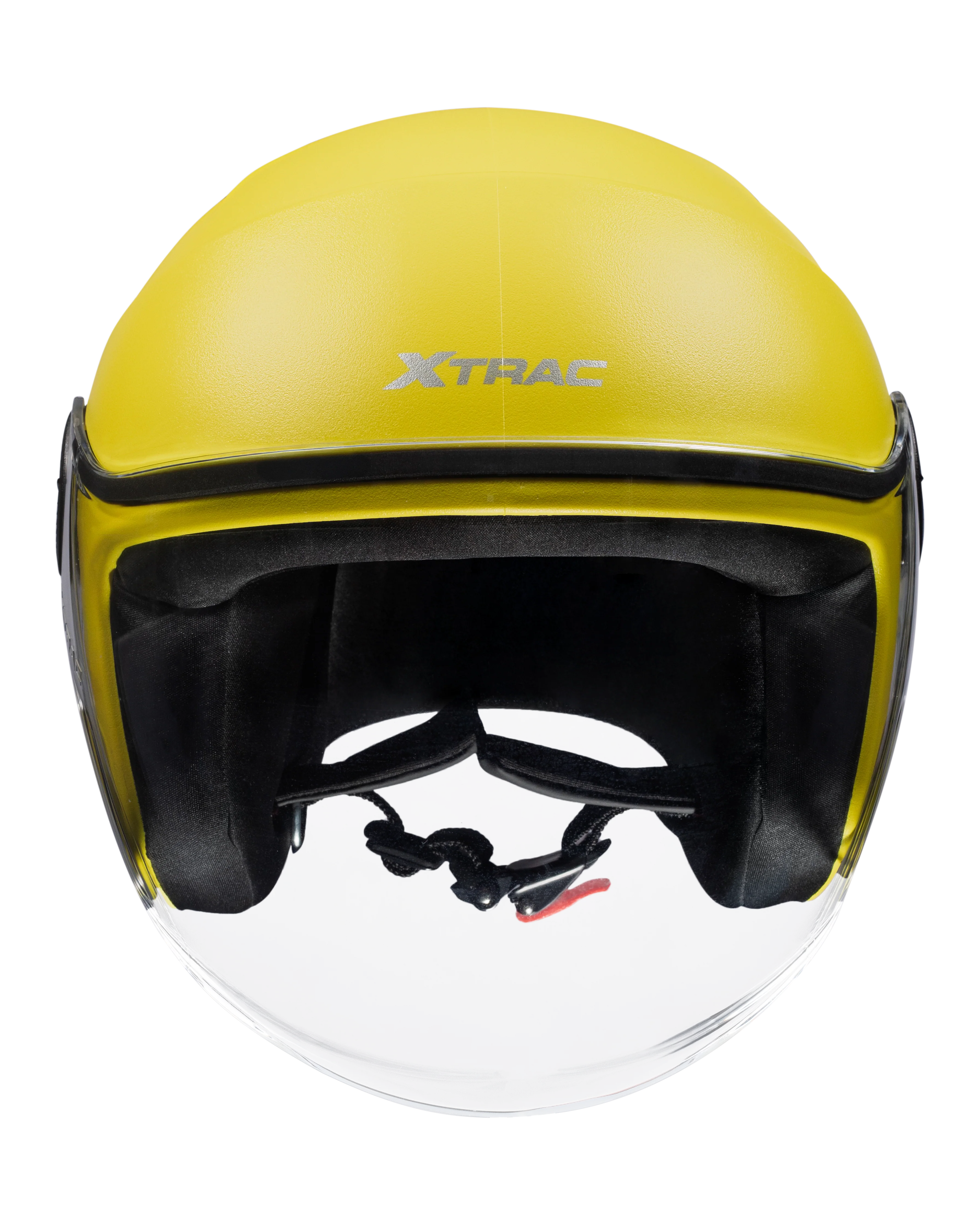 Xtrac Ace Open Face Helmet – ISI Certified Half Face Bike Helmet with ABS Shell, Clear Visor & Comfortable Padding - Image 35