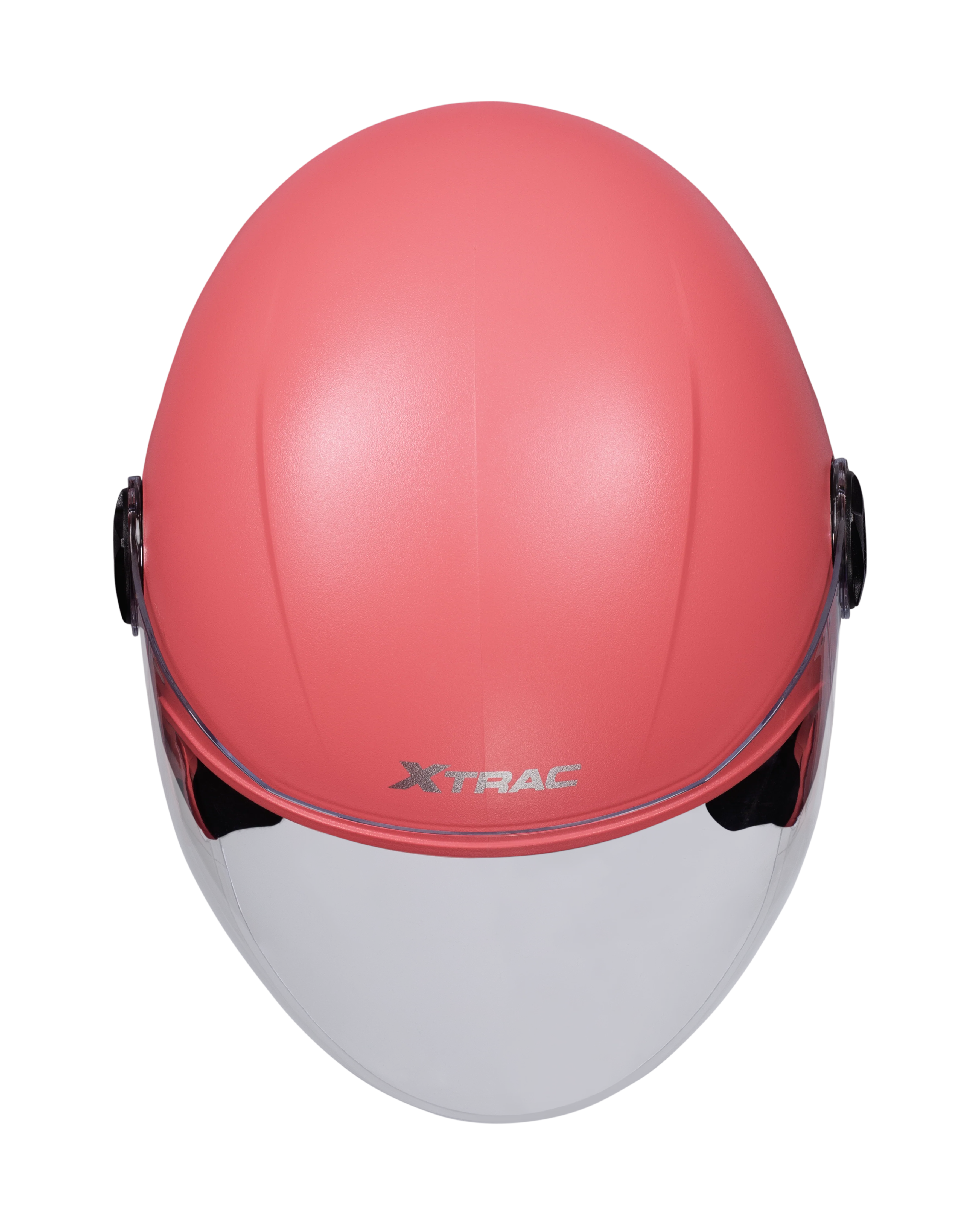 Xtrac Fit ISI Certified Half Face Bike Helmet with Clear Visor | Lightweight Open Face Helmet for Men & Women - Image 36