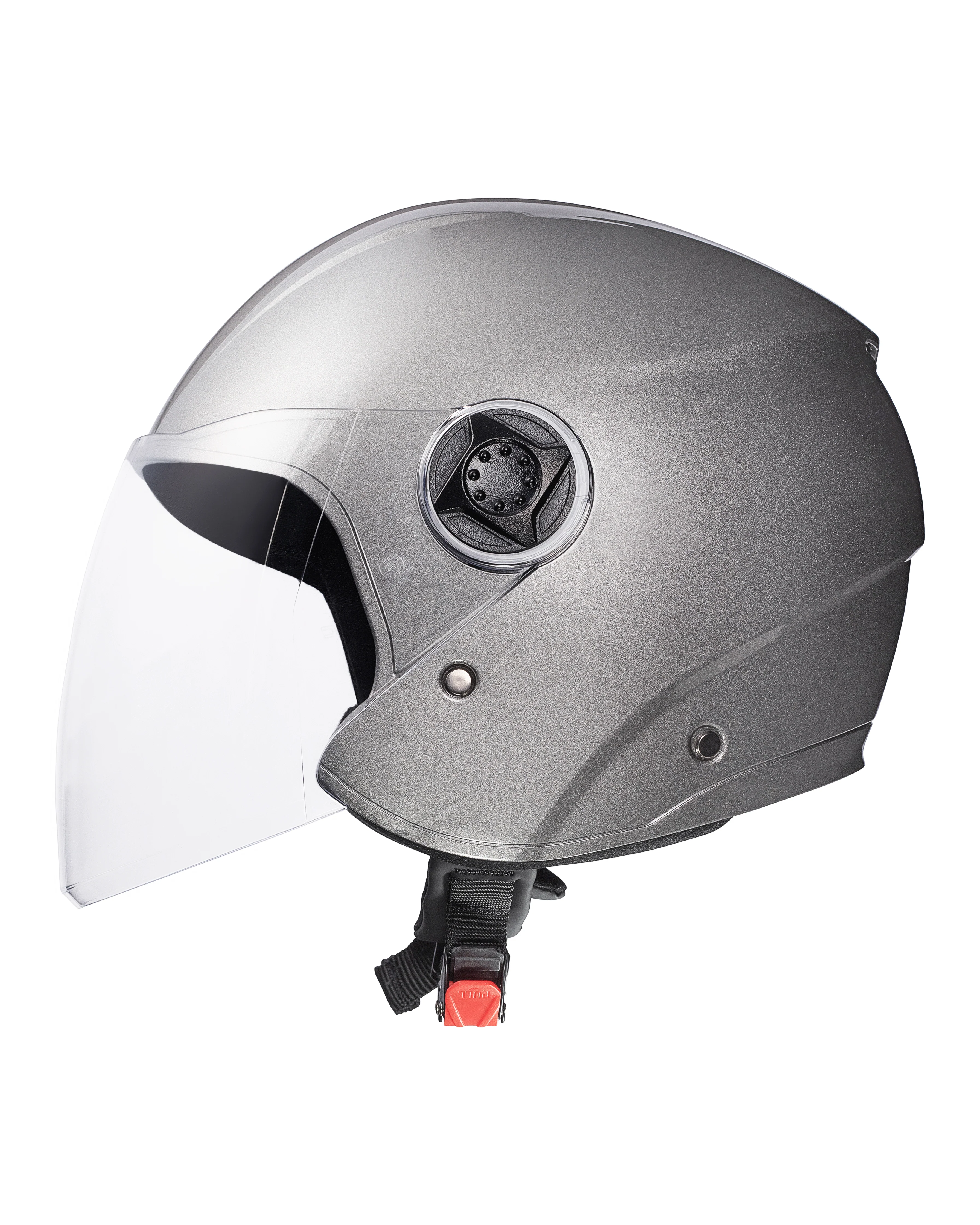 Xtrac Fit ISI Certified Half Face Bike Helmet with Clear Visor | Lightweight Open Face Helmet for Men & Women - Image 52