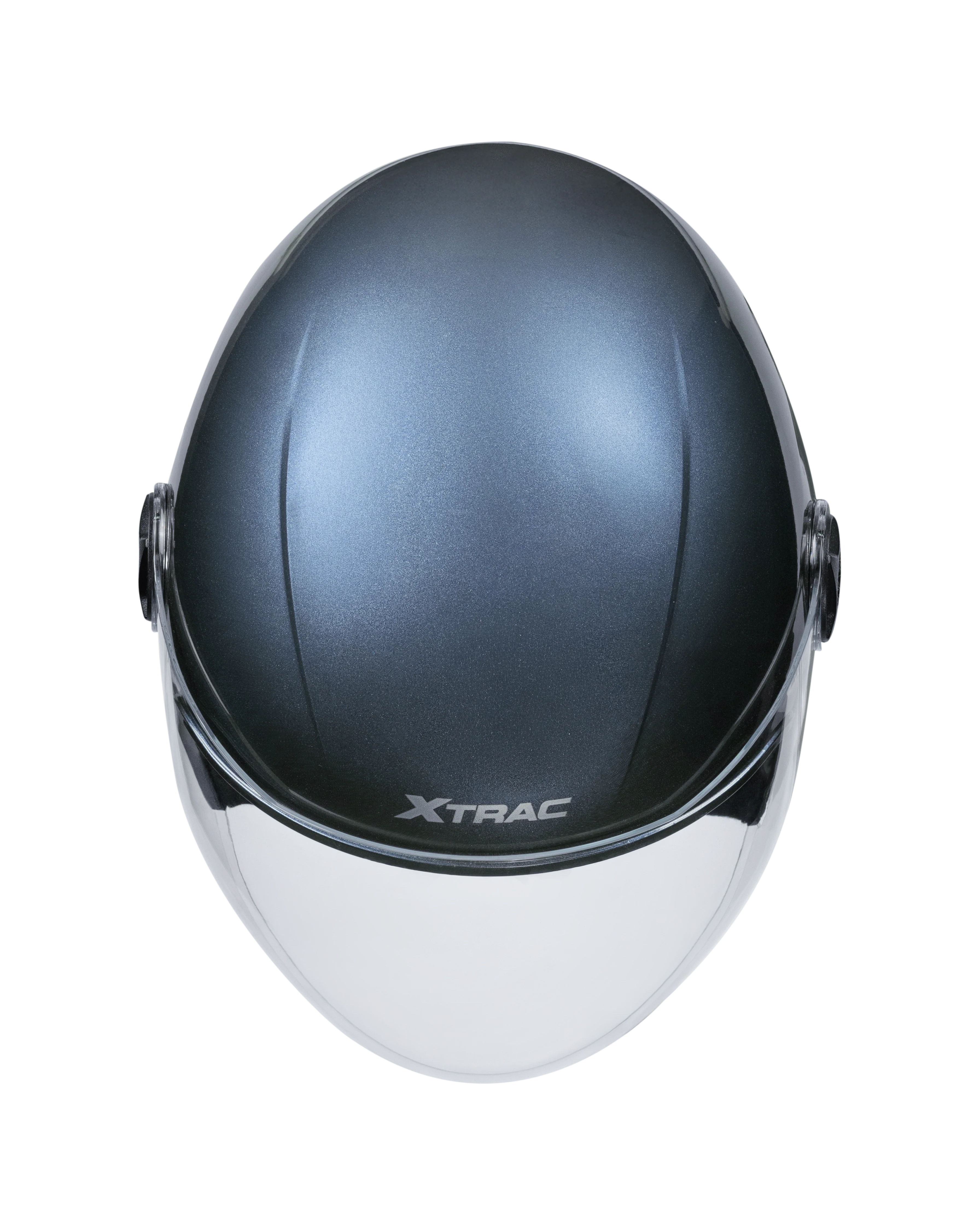 Xtrac Fit ISI Certified Half Face Bike Helmet with Clear Visor | Lightweight Open Face Helmet for Men & Women - Image 63