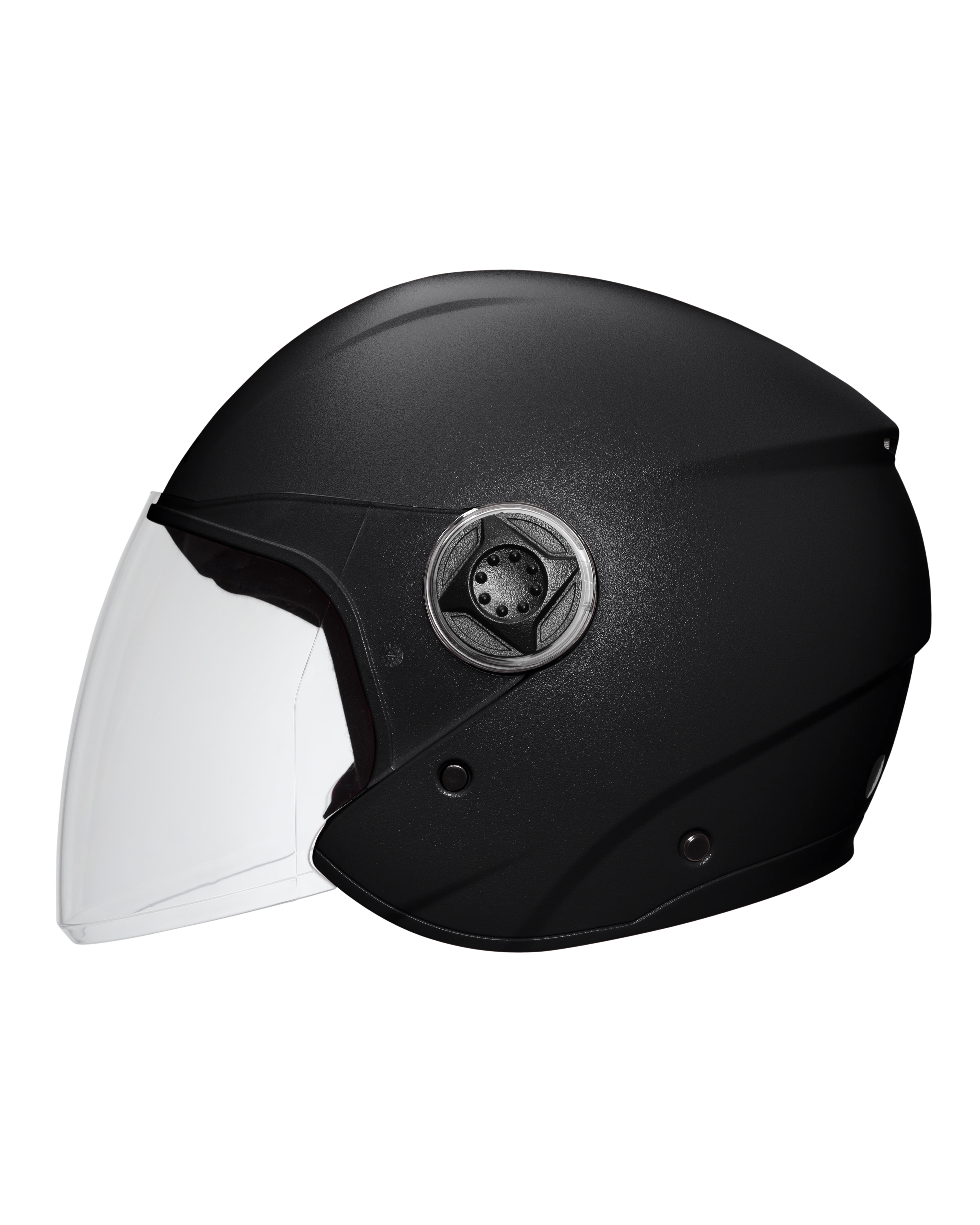 Xtrac Fit ISI Certified Half Face Bike Helmet with Clear Visor | Lightweight Open Face Helmet for Men & Women - Image 7